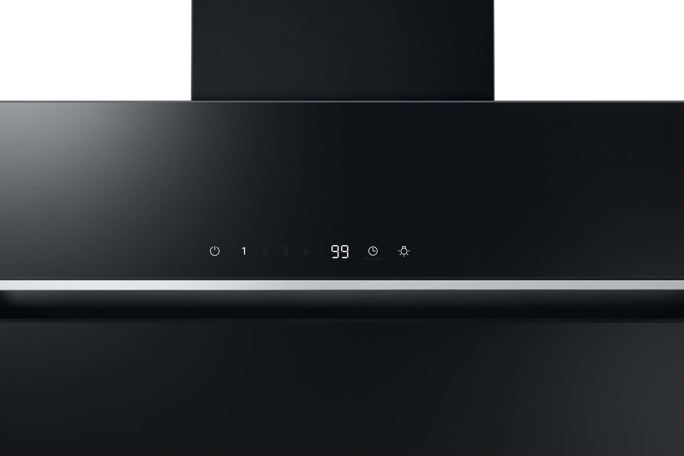 Hotte decorative murale SAMSUNG 90cm 73dB Noir - NK36C7070WB