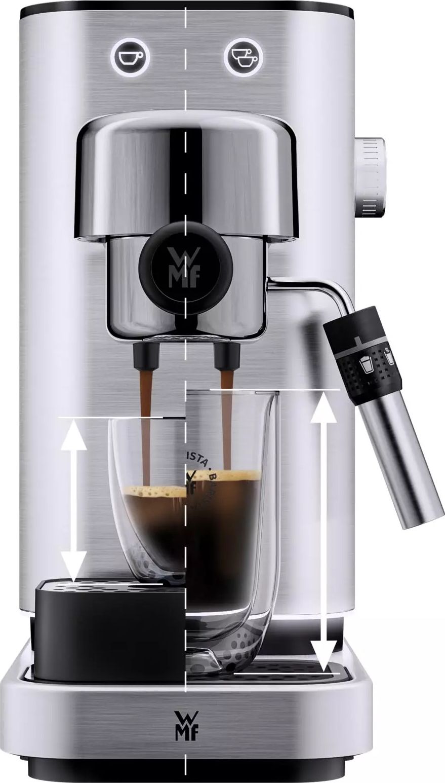Expresso WMF Buse vapeur Inox - 412370011