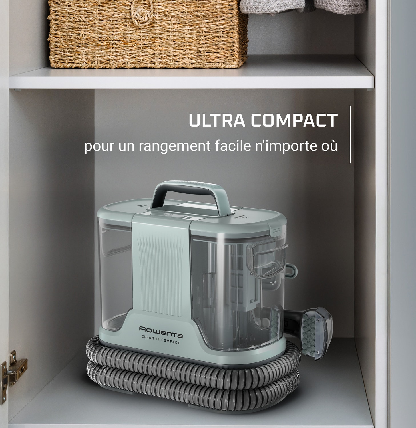 Shampouineuse ROWENTA 400W Eucalyptus - IN3020F0