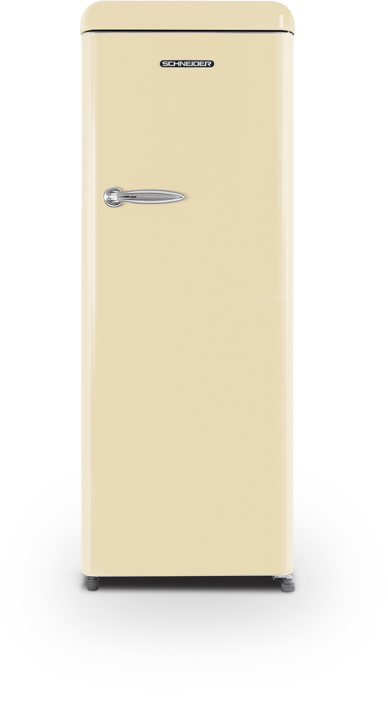 SCHNEIDER Réfrigérateur 1 porte Vintage 225 L Crème  SCCL222VCR