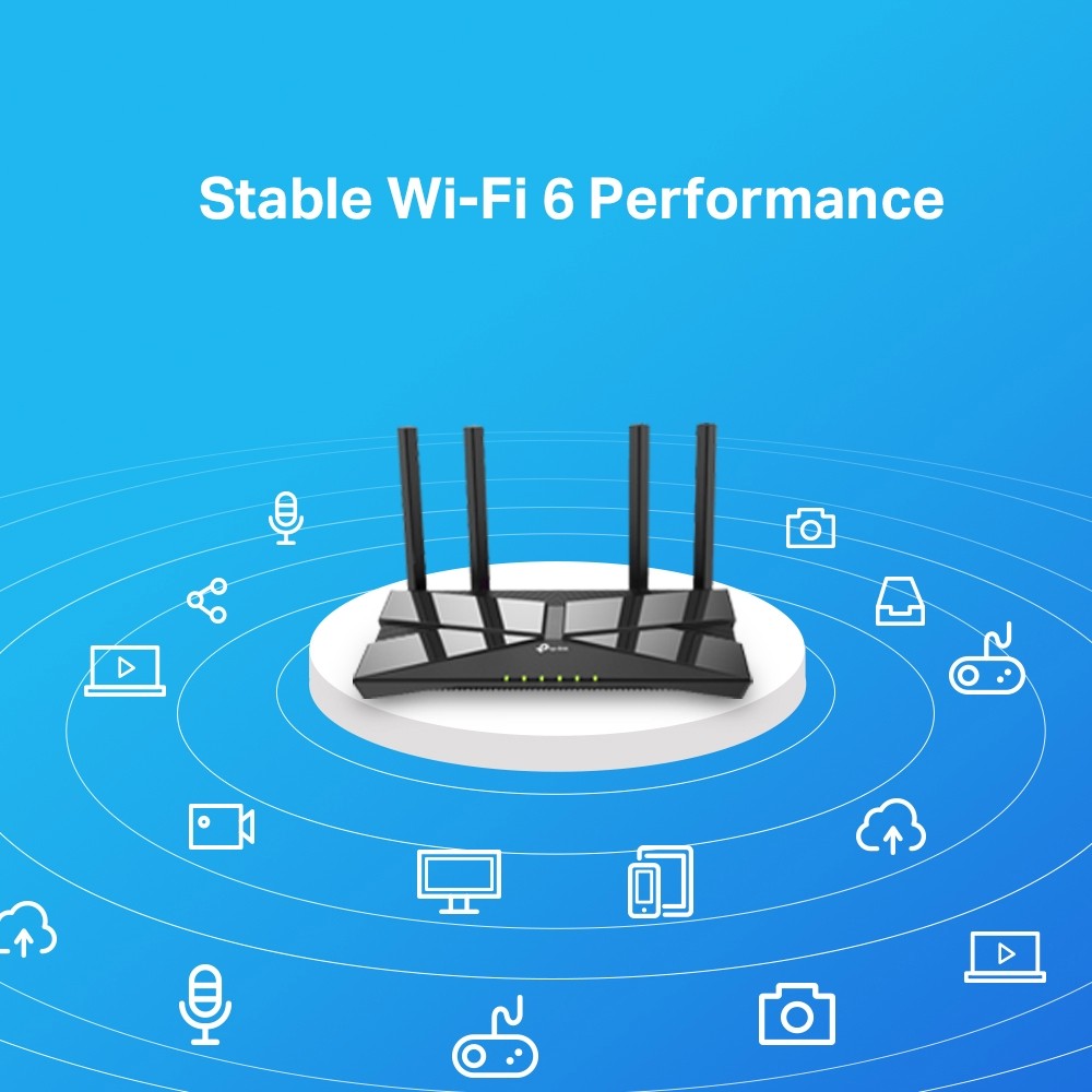 Routeur TP-LINK AX1500 Triple-Core CPU 1.5GHz - RTPAX1500