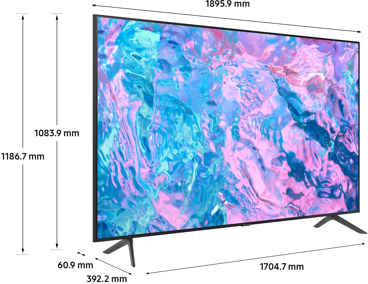 TV LED 4K 214 cm SAMSUNG - TU85CU7175 TV LED 4K 214 cm SAMSUNG - TU85CU7175