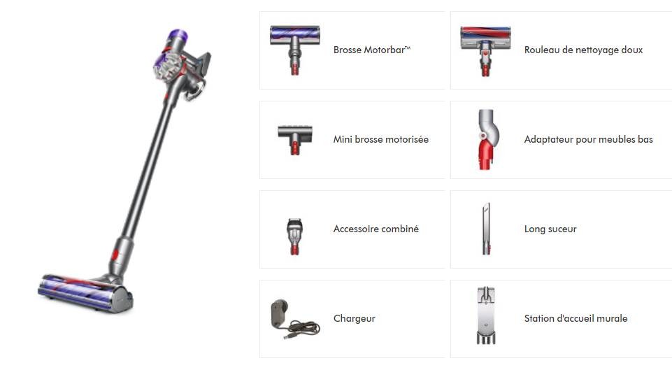 Aspirateur balai V8ABSOLUTE3 Aspirateur balai V8ABSOLUTE3