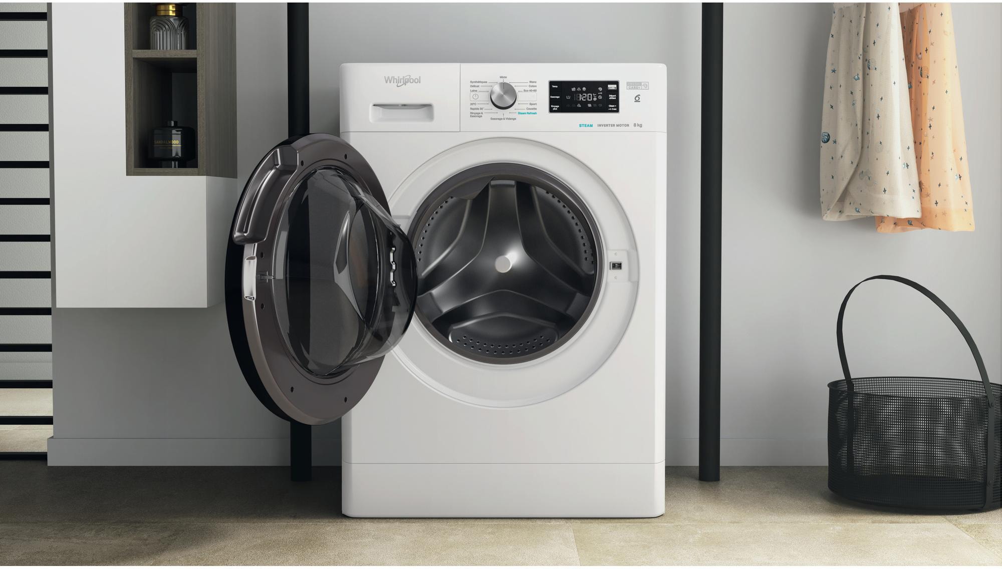 Lave linge Frontal WHIRLPOOL - FFB8489BVFR Lave linge Frontal WHIRLPOOL - FFB8489BVFR