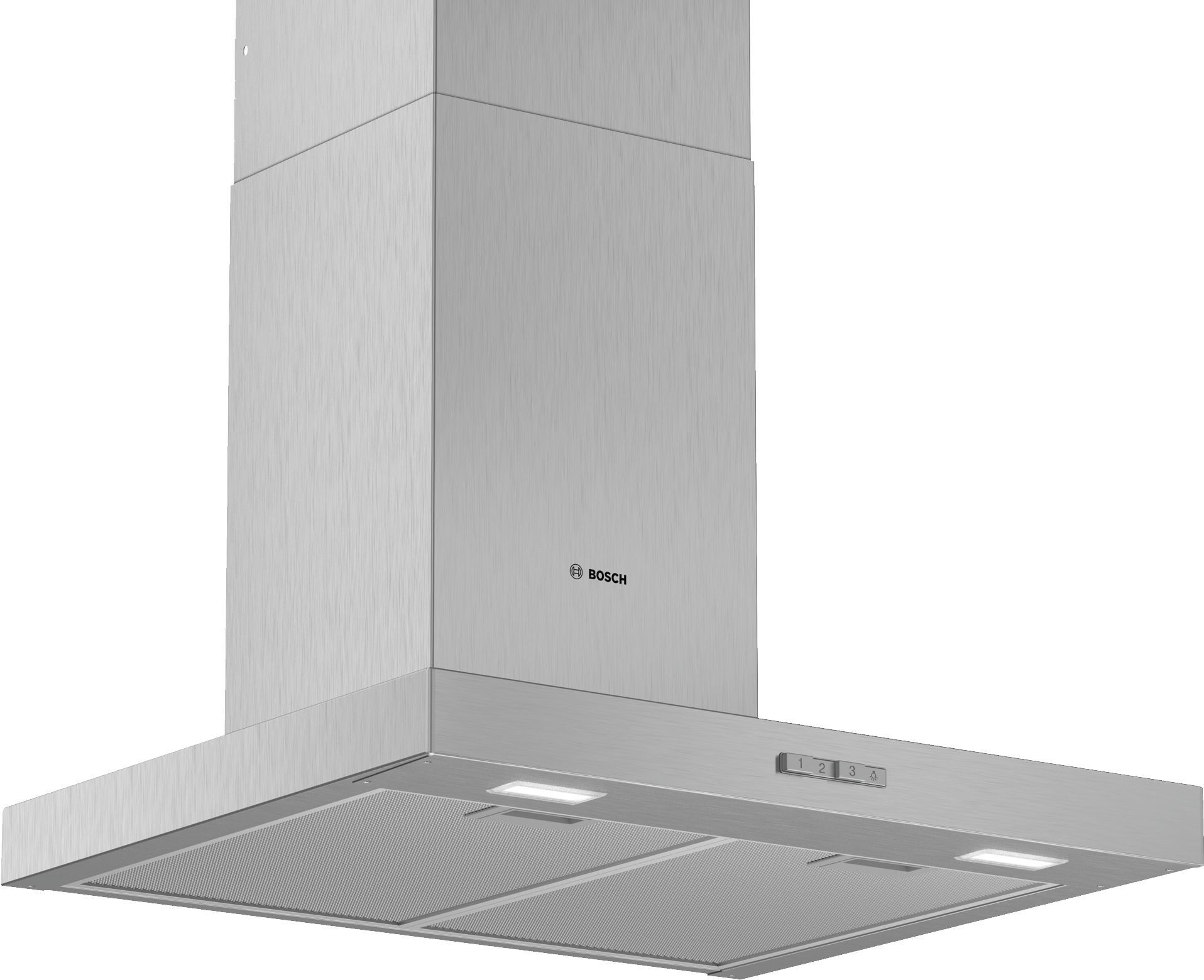 Hotte decorative murale BOSCH Serie 2 63dB 60cm Inox DWB64BC50