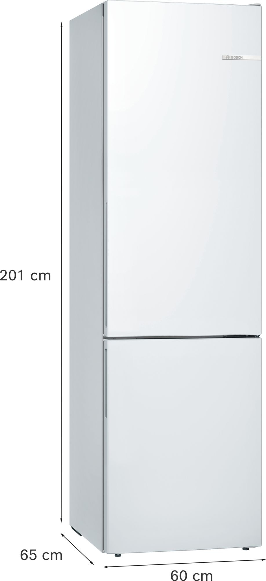 Réfrigérateur congélateur bas BOSCH  - KGE39AWCA