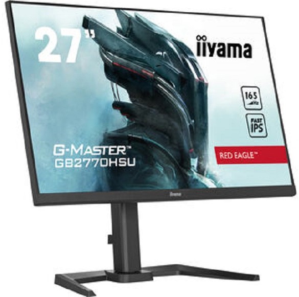 IIYAMA Ecran 27 pouces Full HD G-Master 27" Red Eagle Fast IPS 0.8 ms - GB2770HSU-B5