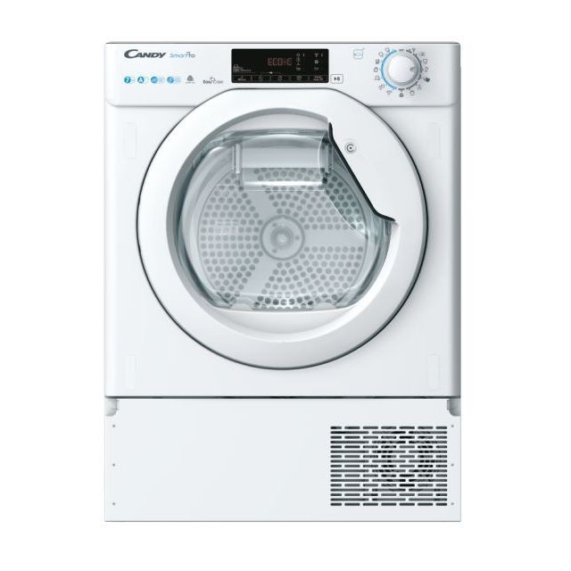 CANDY Sèche linge encastrable Port XXL WiFi 7kg   BCTDH7A1TE-S