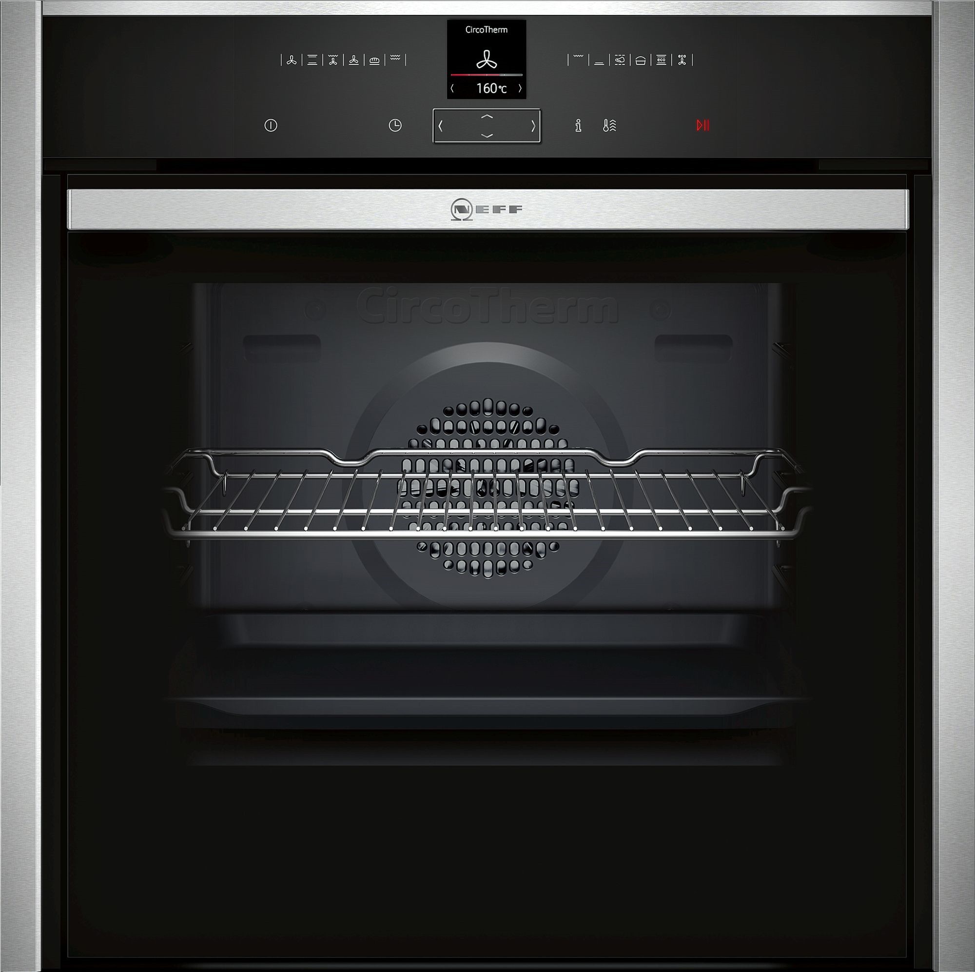 NEFF Four encastrable pyrolyse N70 Air Pulsée CircoTherm 71L Inox B57CR22N0 NEFF Four encastrable pyrolyse N70 Air Pulsée CircoTherm 71L Inox B57CR22N0