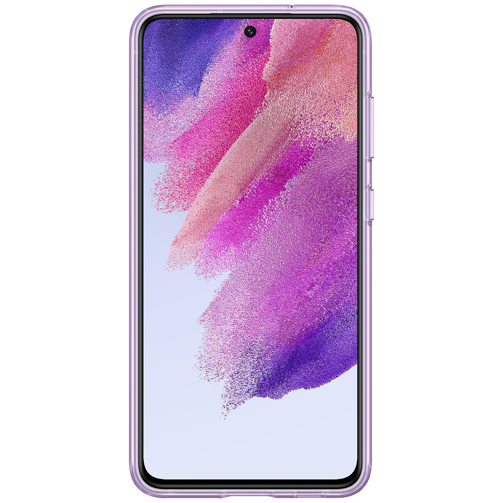 Coque smartphone BIGBEN Galaxy S21 FE silicone Lavande - EF-XG990CV