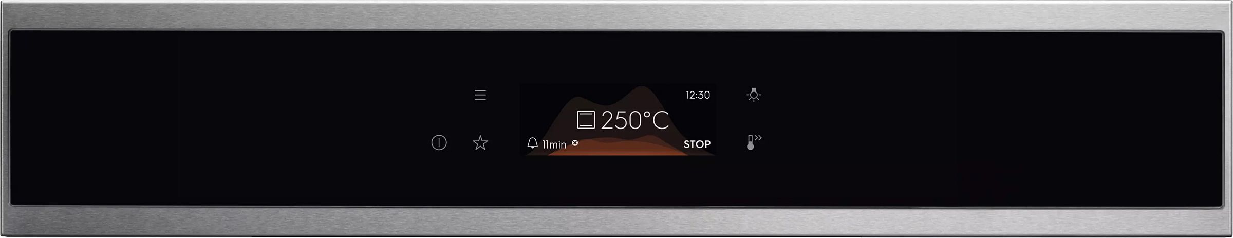 Four encastrable pyrolyse ELECTROLUX Chaleur tournante Sonde de cuisson 72 L Inox - EOE7P12X