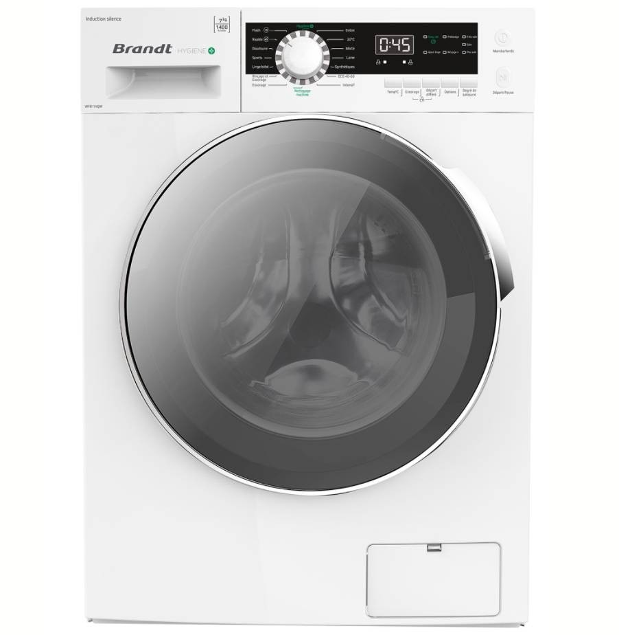 Lave linge Frontal BRANDT Hygiène 7 Kg - WFB174QW