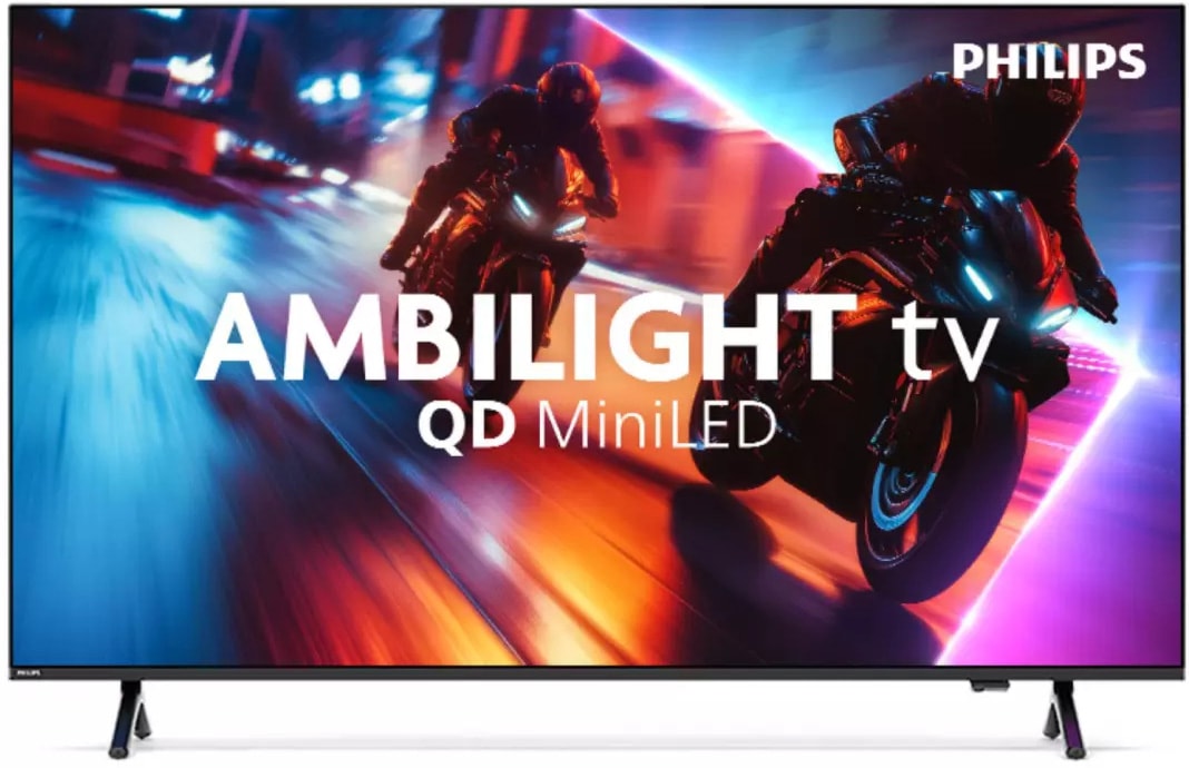 TV Mini LED 4K 139 cm PHILIPS 55" 4K 144Hz Noir - 55MLED910