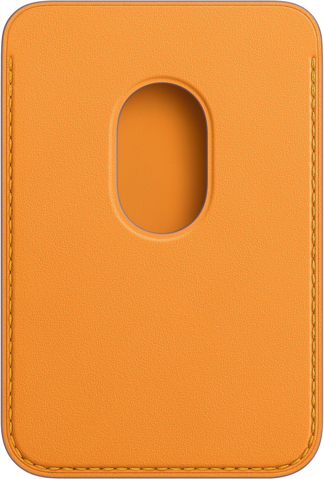 Etui APPLE Porte-cartes Cuir MagSafe iPhone 12/12 Pavot - MHLP3ZM/A