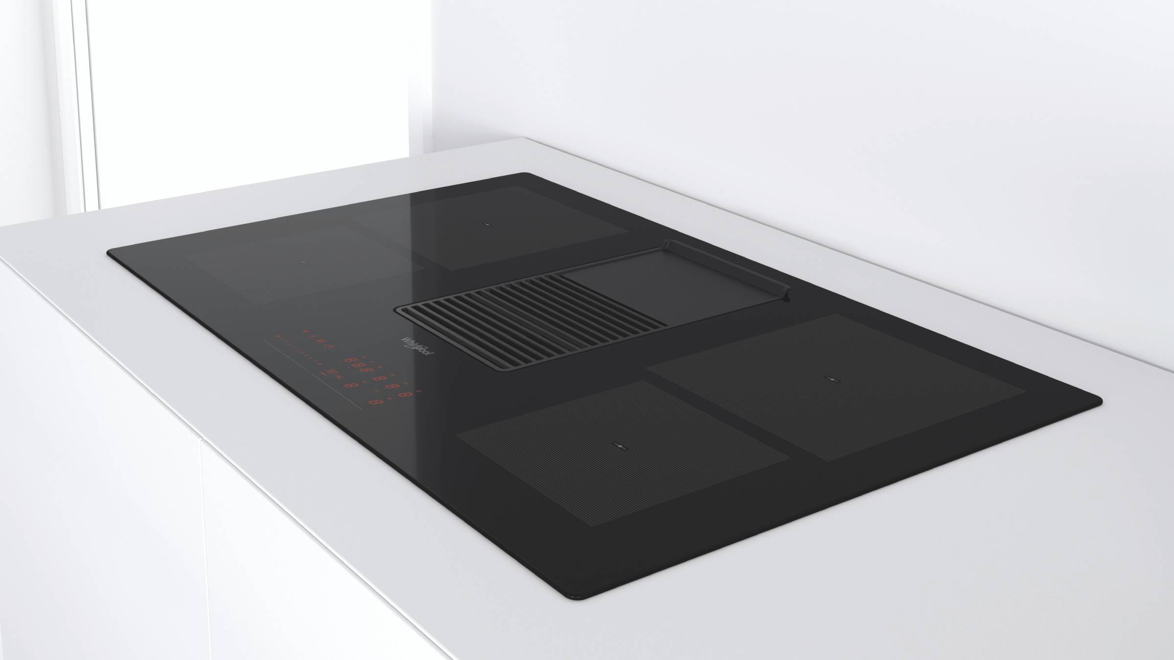 Plaque induction WHIRLPOOL 4 Foyers 83 cm Noir - WVH92KFKIT/1 Plaque induction WHIRLPOOL 4 Foyers 83 cm Noir - WVH92KFKIT/1