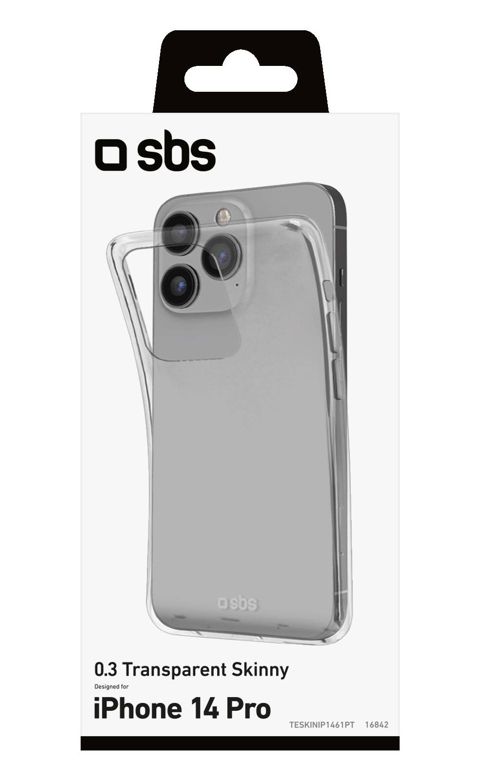 SBS Coque iPhone Coque Skinny pour iPhone 14 Pro - COQUESKIN-IP14PRO