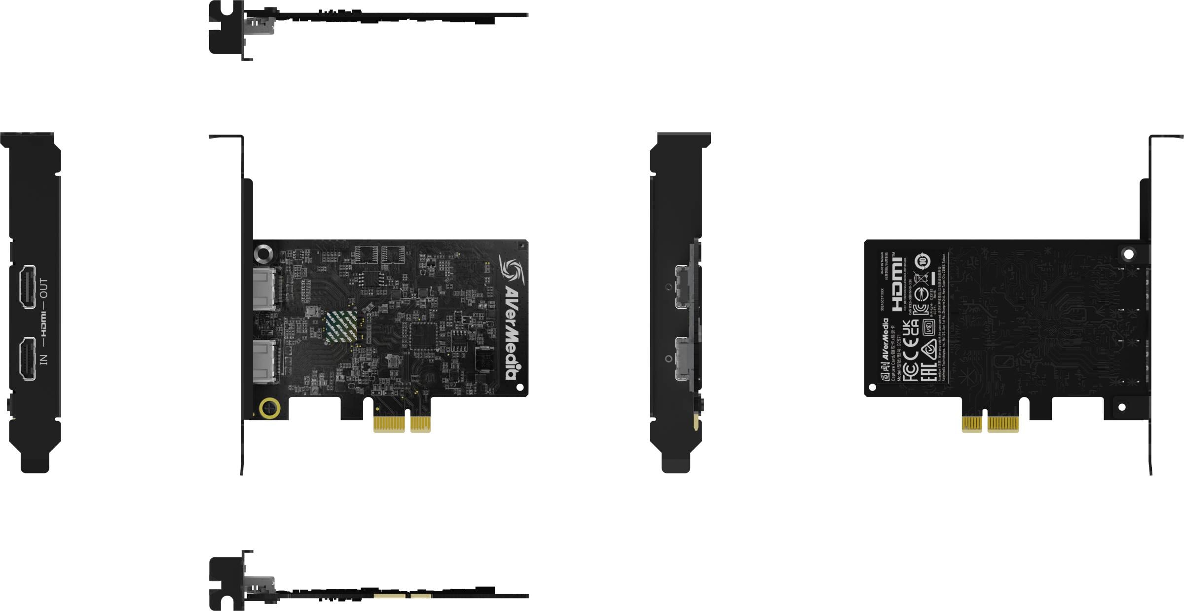 Carte d'acquisition AVERMEDIA 120 Noir - GC571