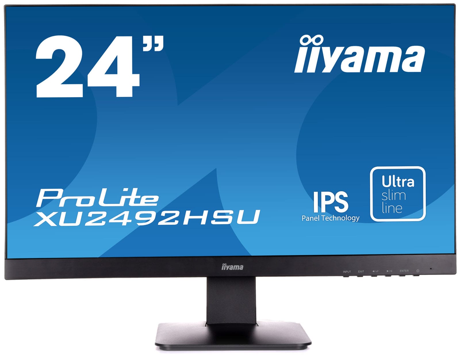 IIYAMA Ecran 24 pouces Full HD Prolite IPS 5ms Noir  XU2492HSU-B1
