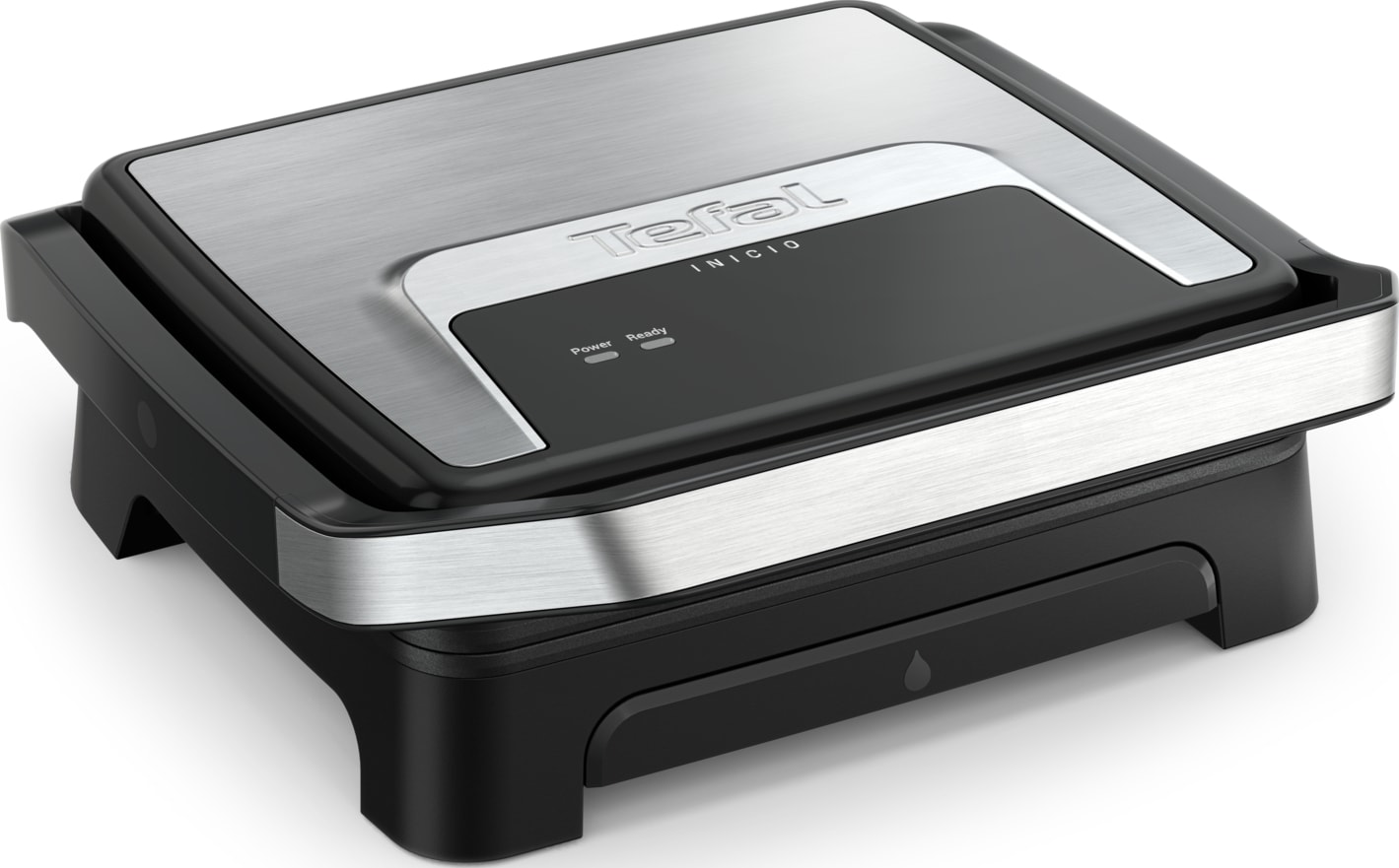 Grill viandes TEFAL 29x26cm Antiadhésive Inox - GC271D10