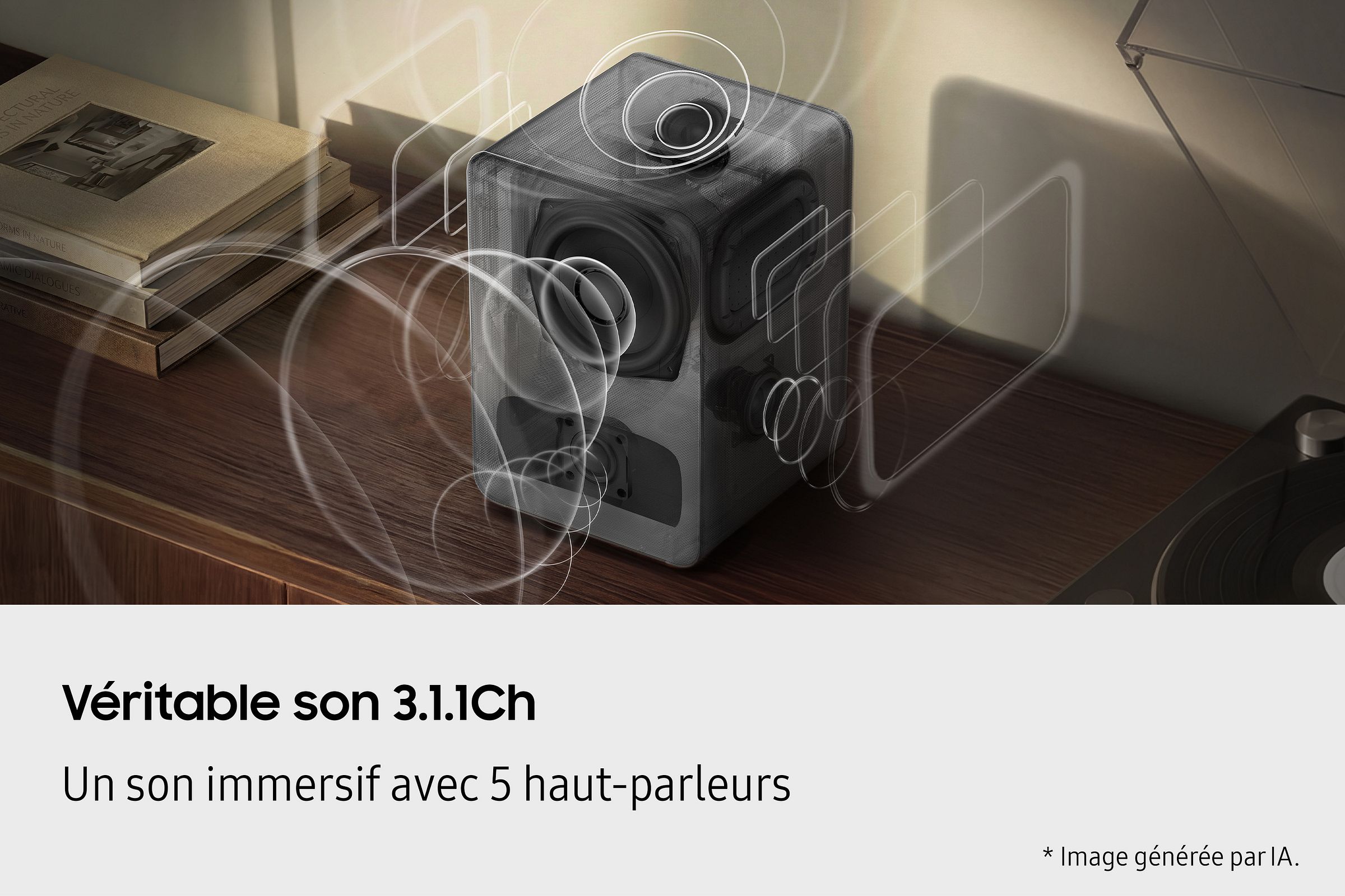 Enceinte Connectée Intelligente SAMSUNG  - HW-LS70H