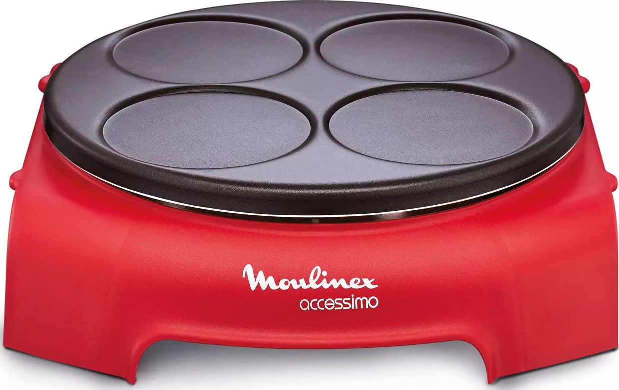 Crêpière MOULINEX 4 personnes 720W Rouge PY312511