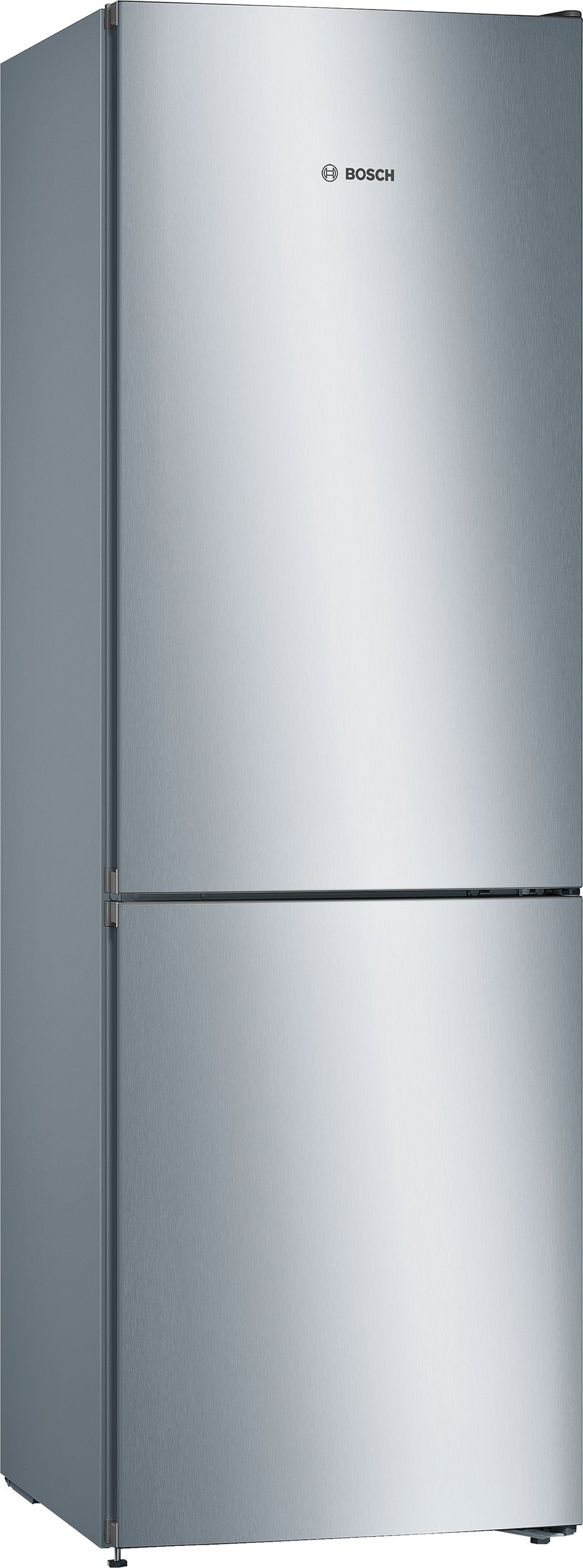 BOSCH Réfrigérateur congélateur bas NoFrost MultiAirflow 324L Inox  KGN36VLED