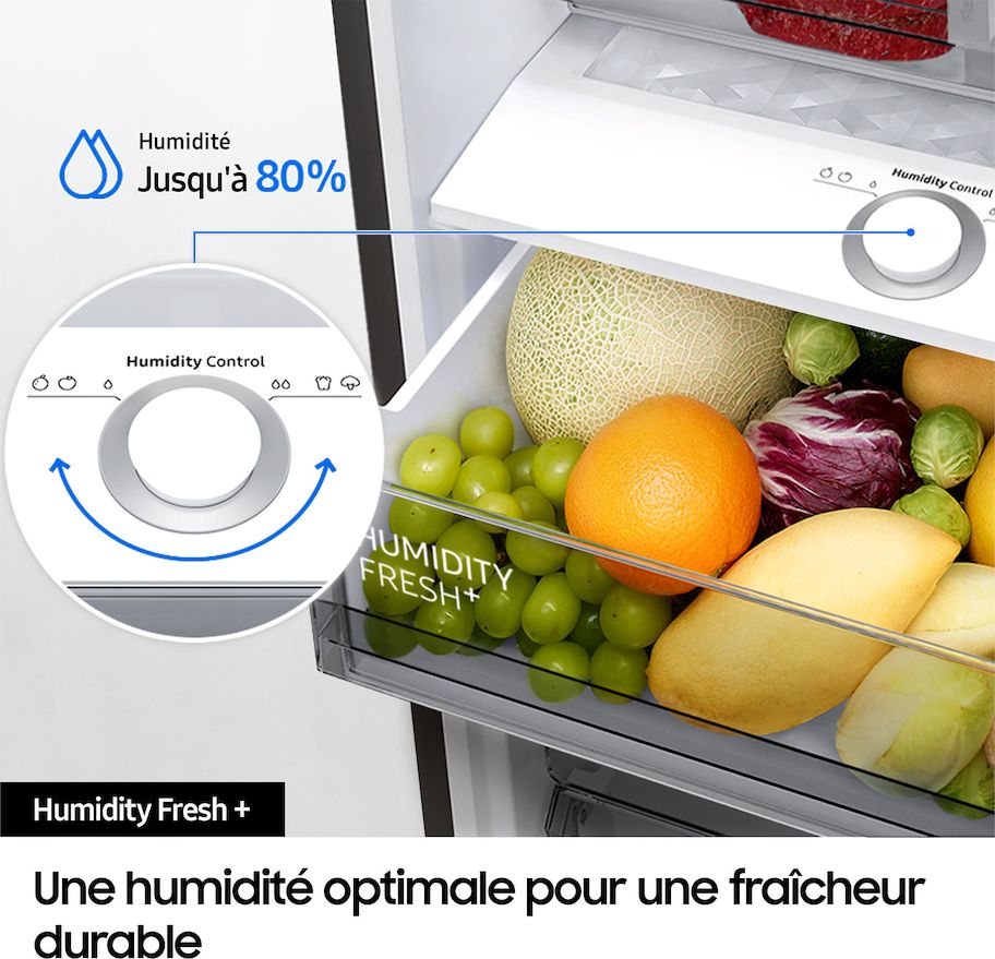 Réfrigérateur congélateur bas SAMSUNG  - RB38C7B5DS9/EF