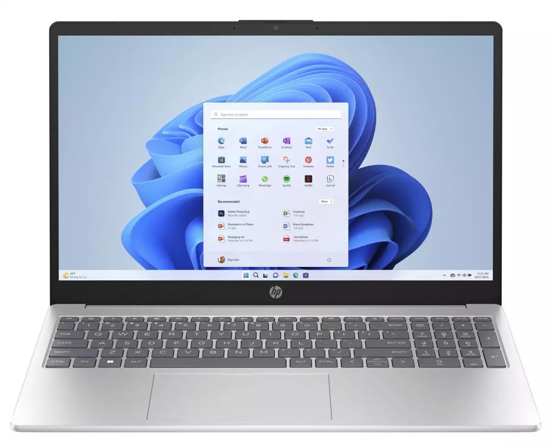 PC portable 15 pouces HP 15,6'' i3 8Go 512Go Argent 15-FD0174NF