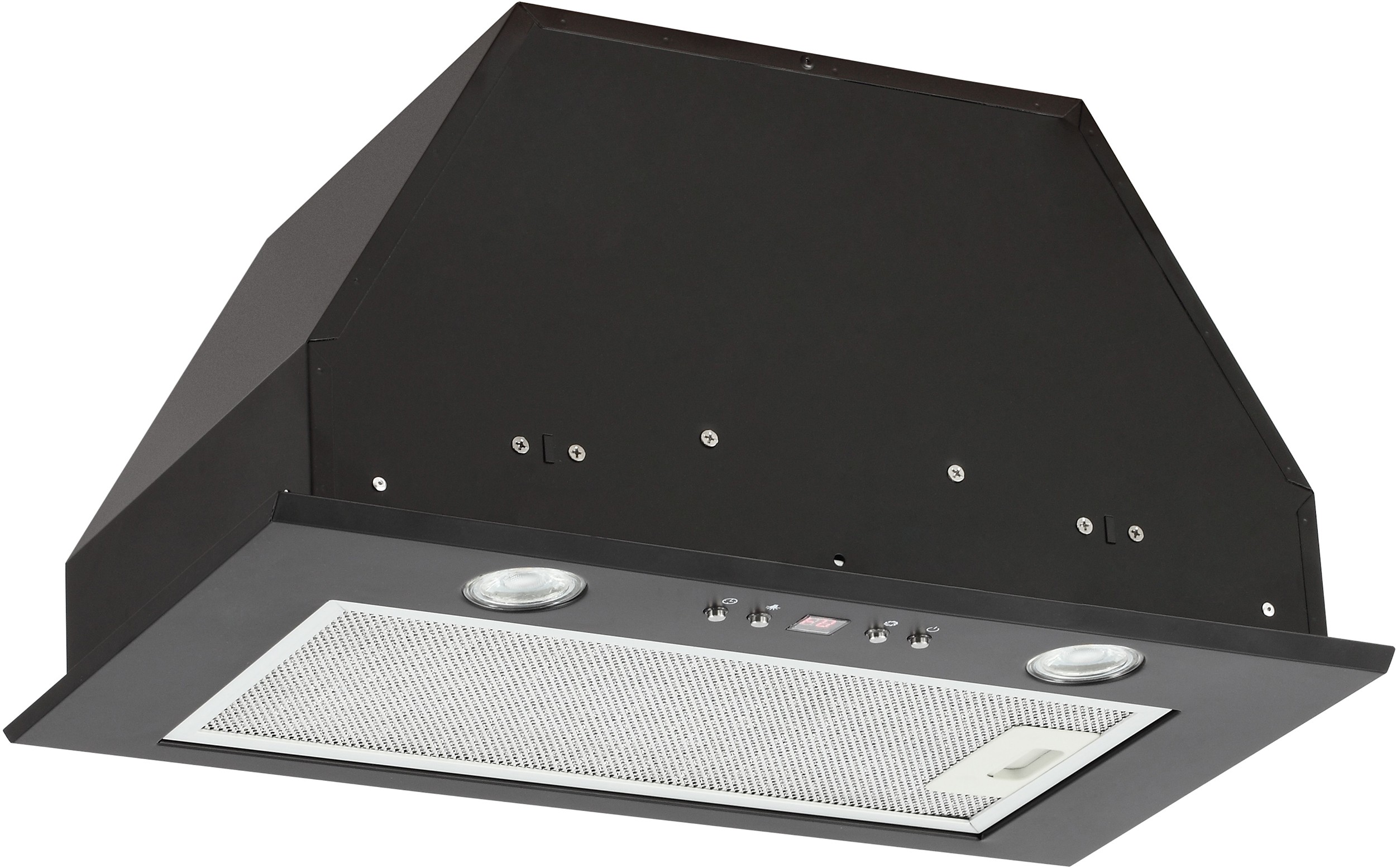 Groupe filtrant AIRLUX , 4 vitesses, 71 db, 52cm, Noir - AHF571BK