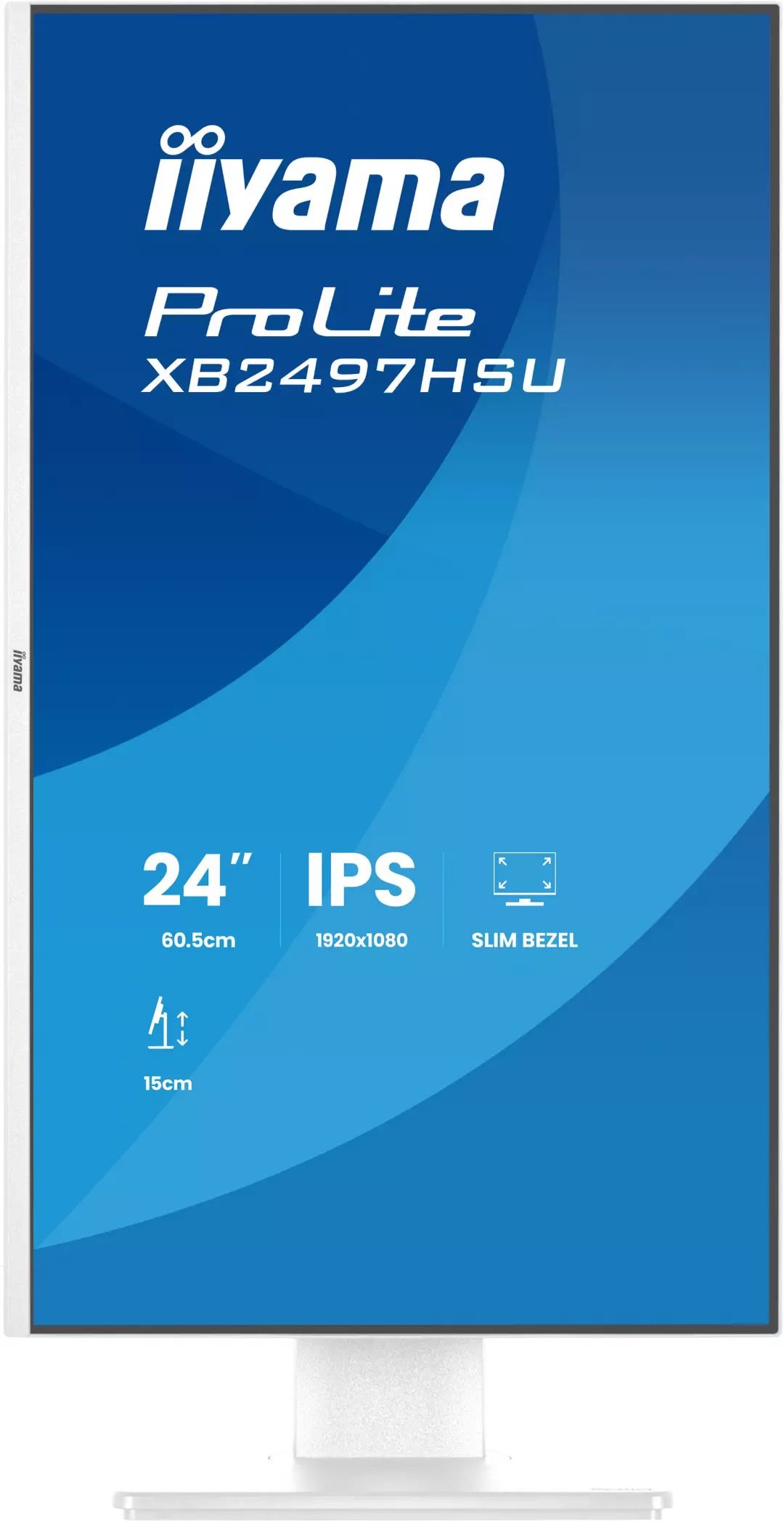 Ecran 24 pouces Full HD IIYAMA IPS USB Blanc - XB2497HSU-W1