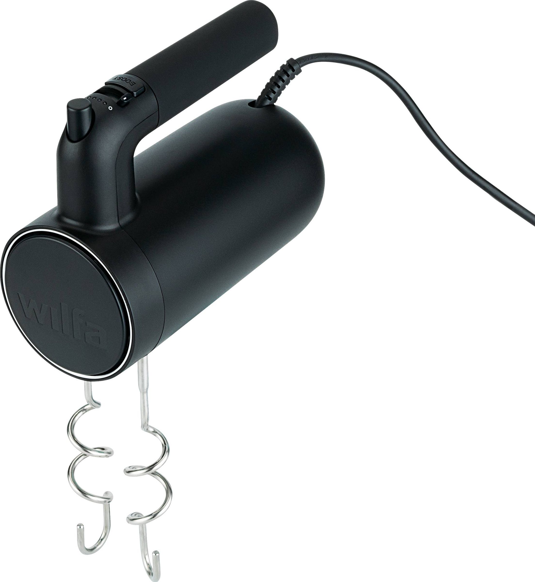 Batteur WILFA 2 Fouets 2 Pétrins 500W Noir HM1B-500