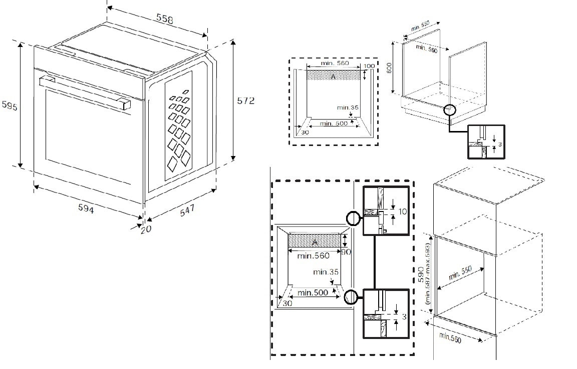 Four encastrable pyrolyse BEKO Multifonction 72L Inox - BBIM12300XMPEF Four encastrable pyrolyse BEKO Multifonction 72L Inox - BBIM12300XMPEF