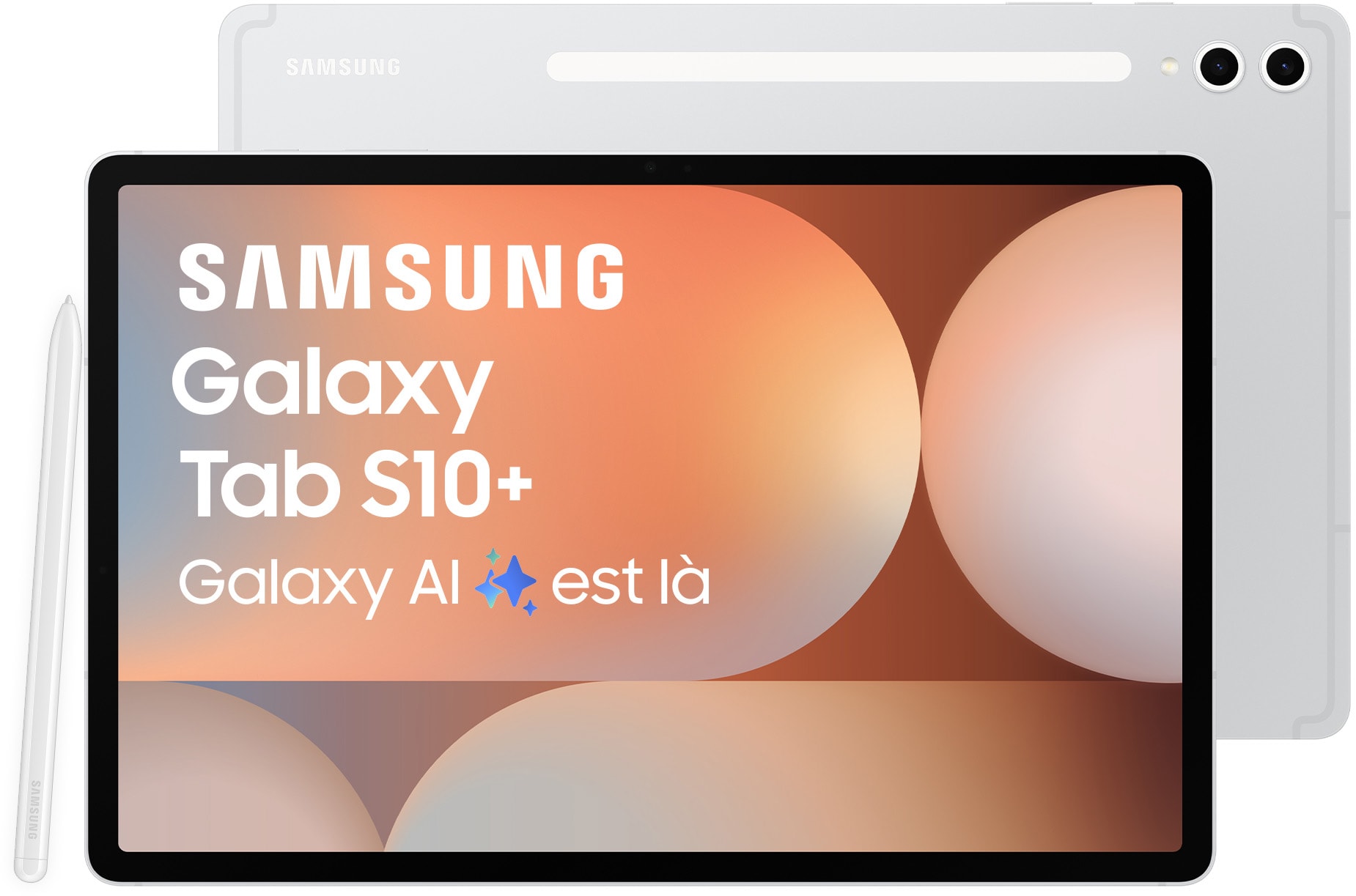 Tablette tactile SAMSUNG Galaxy Tab S10+, WiFi, 256go, Argent SM-X820NZSREUB