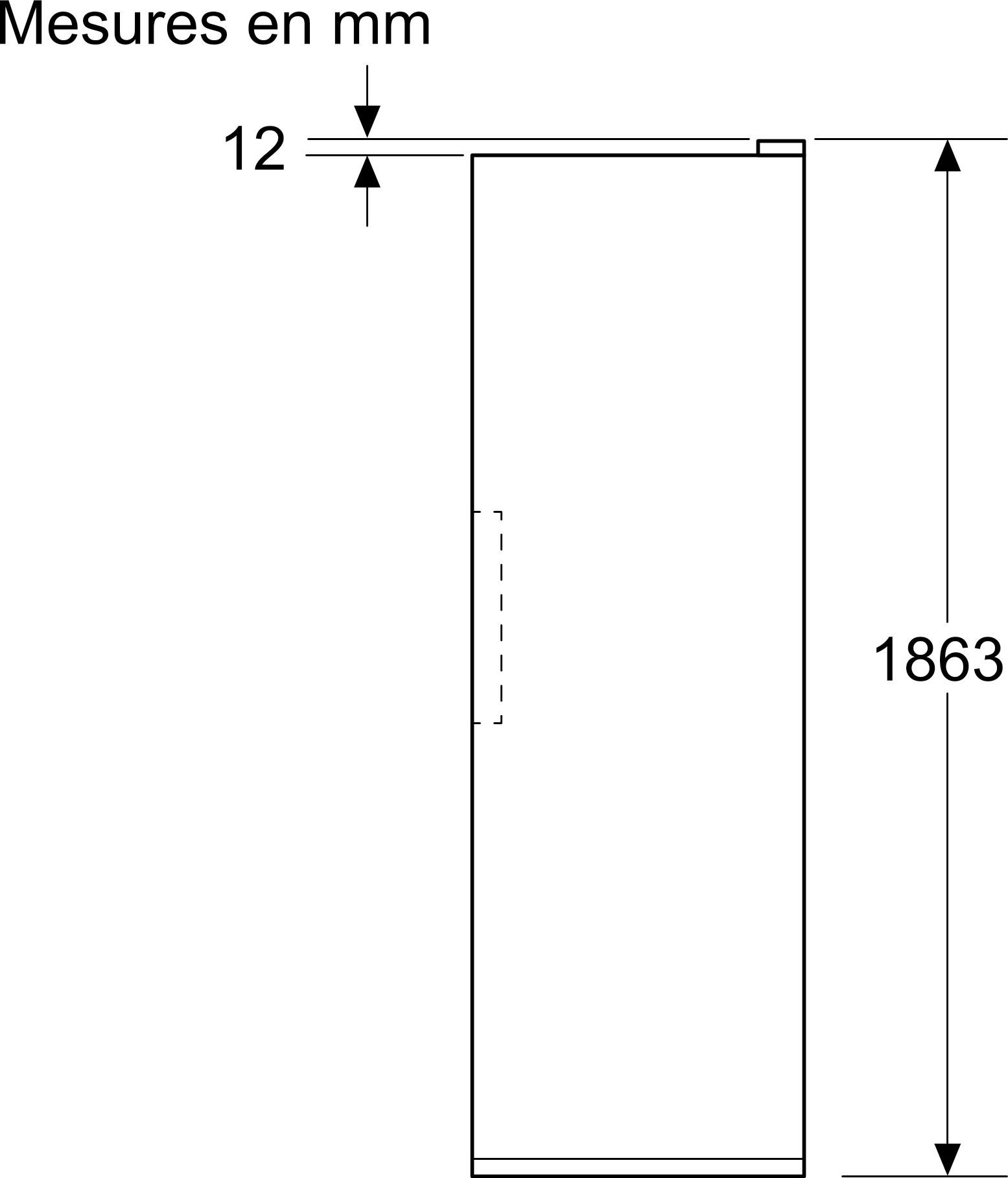 Réfrigérateur 1 porte SIEMENS 402L No Frost Inox - KSN36VLDG