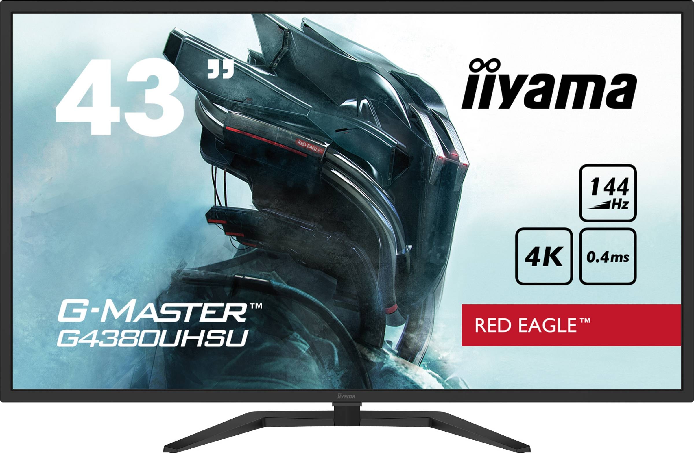 IIYAMA Ecran PC Gamer 43 pouces 4K UHD   G4380UHSU-B1