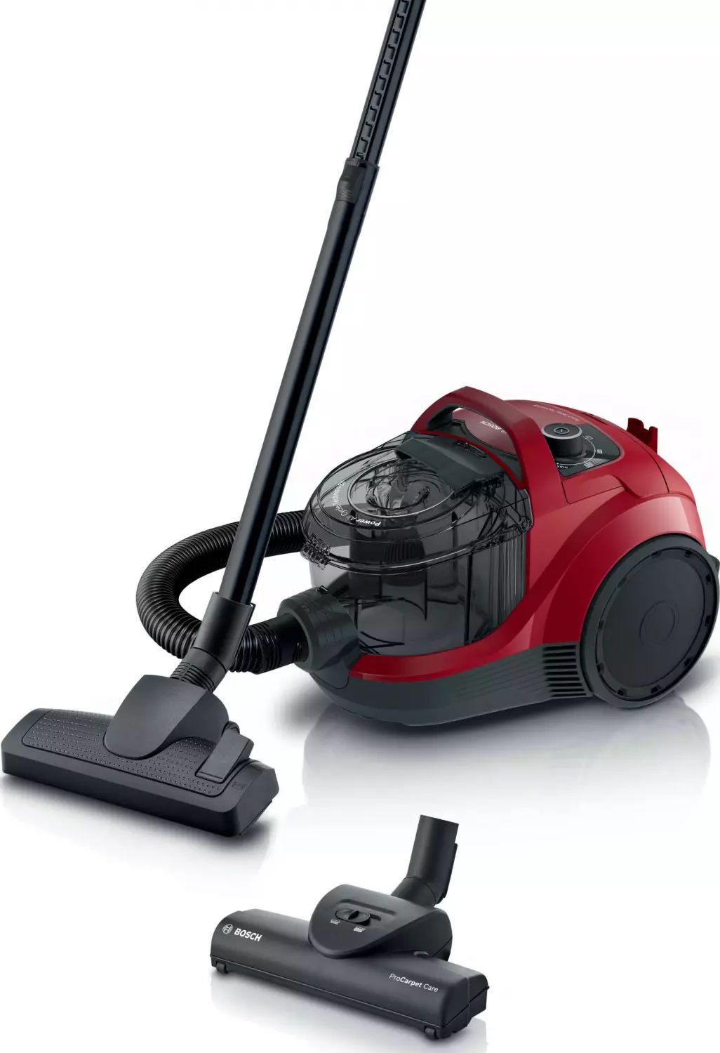 Aspirateur traîneau BOSCH Série 4 750W Rouge BGC21X350