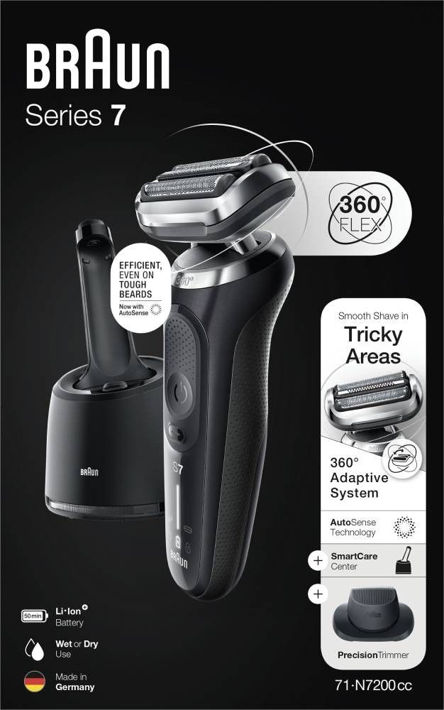 Rasoir électrique BRAUN Series 7 - 71N7200CC