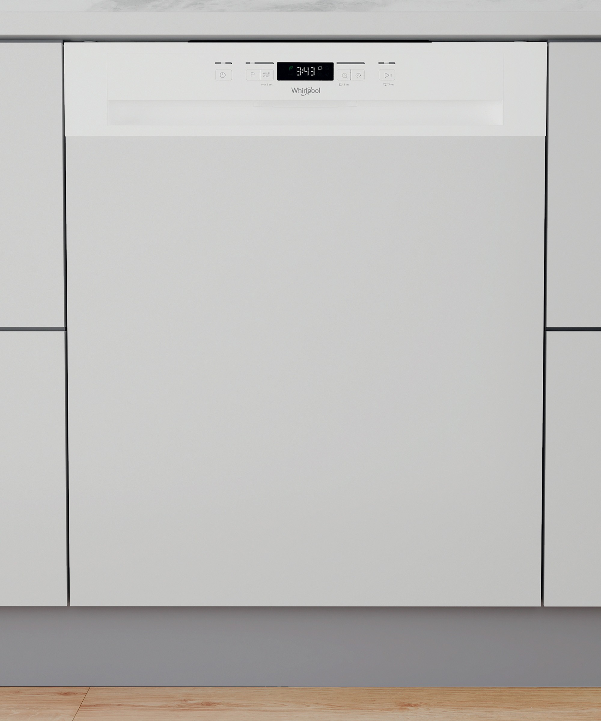 WHIRLPOOL Lave vaisselle integrable 60 cm 14 couverts WBC3C26 WHIRLPOOL Lave vaisselle integrable 60 cm 14 couverts WBC3C26