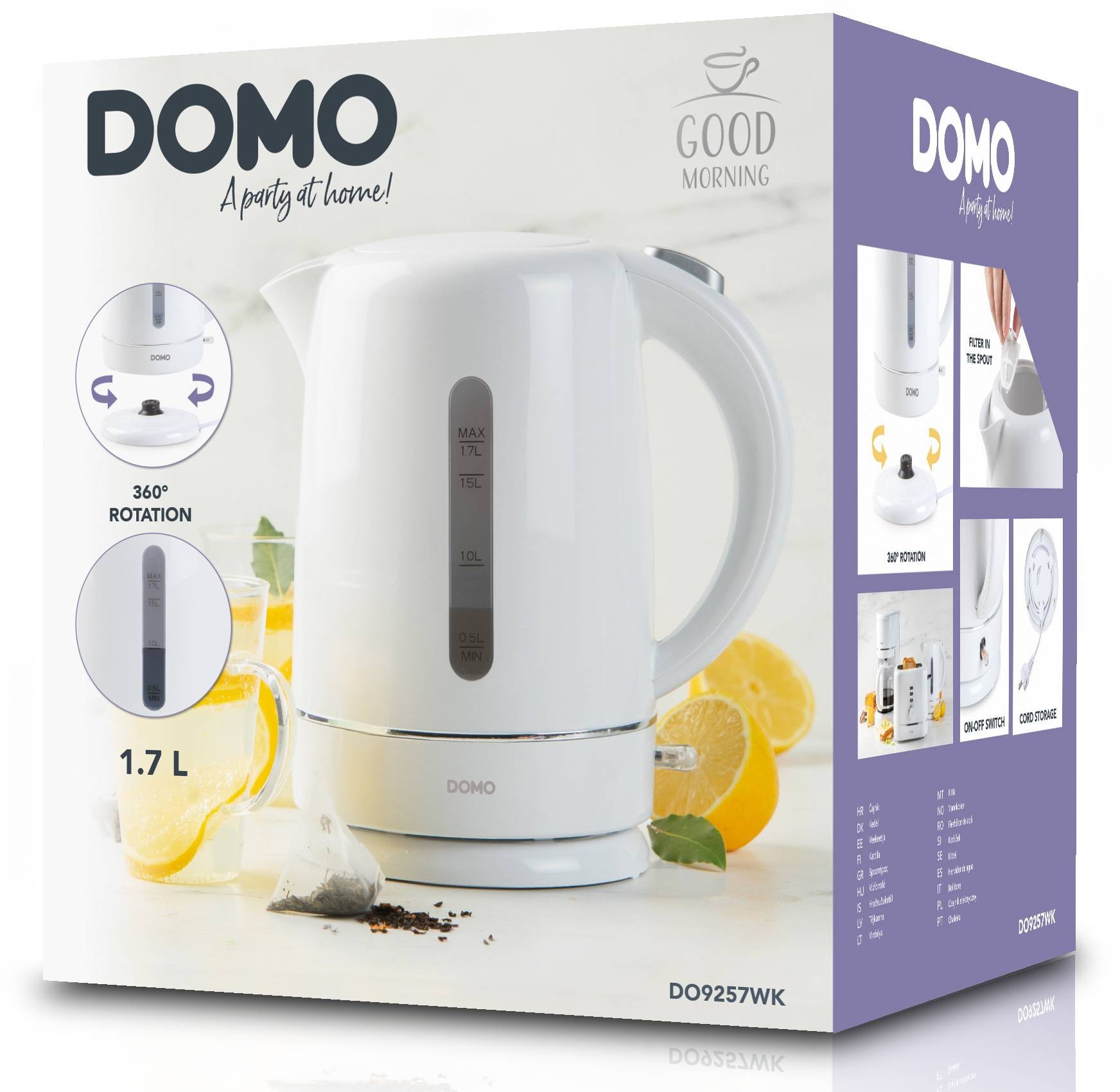 Bouilloire DOMO  - DO9257WK