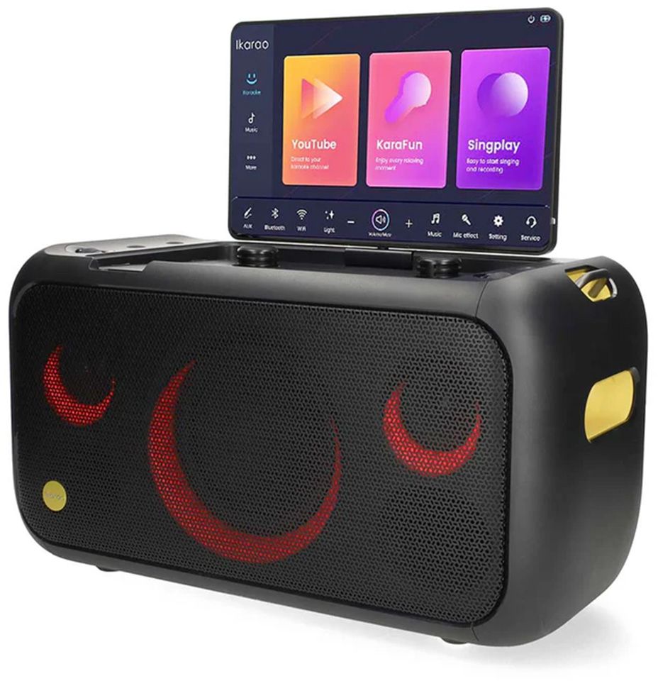 Ensemble karaoké IKARAO Android Bluetooth Wi-Fi 460W - IKARAO-X1