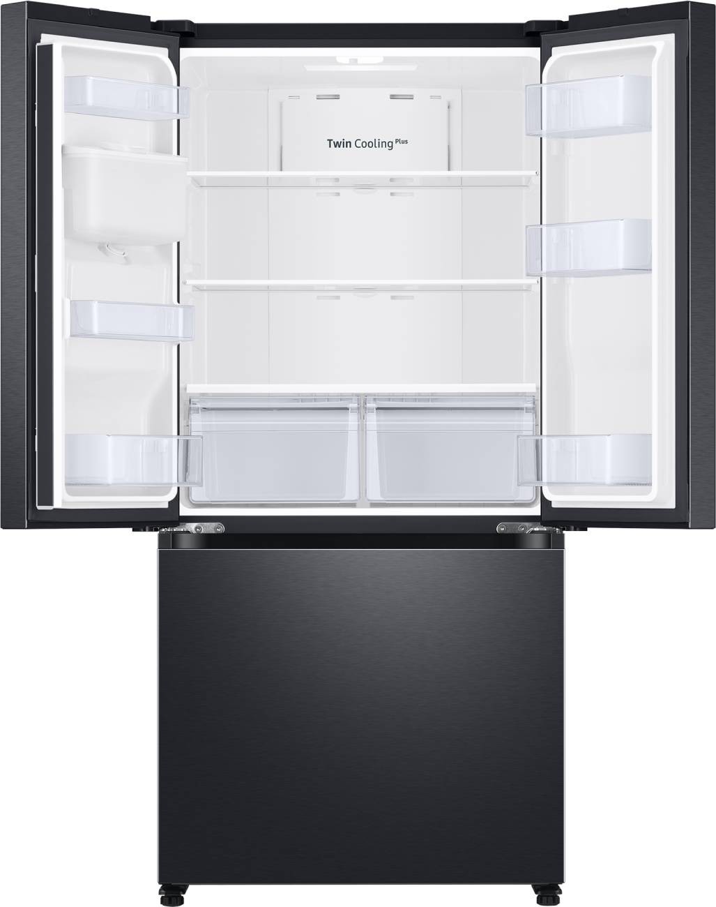 SAMSUNG Réfrigérateur 3 portes Froid Ventilé Plus 495L Noir SAMSUNG Réfrigérateur 3 portes Froid Ventilé Plus 495L Noir