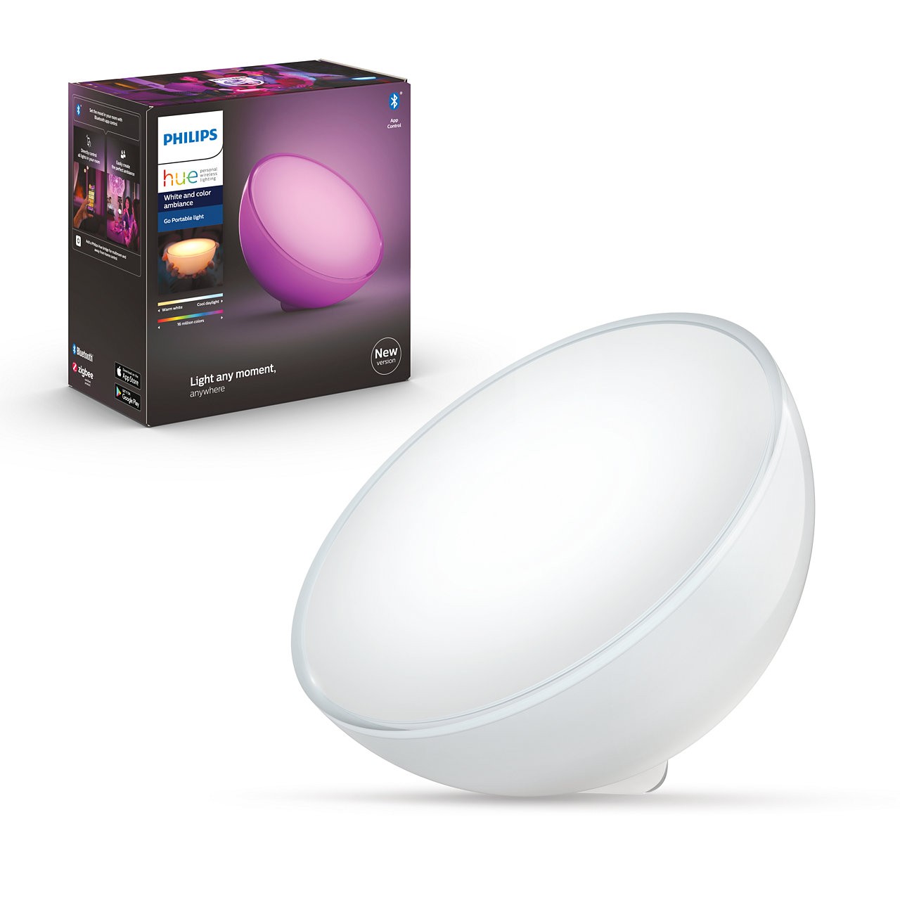 PHILIPS HUE Lumière connectée  - HUE-GO-V2