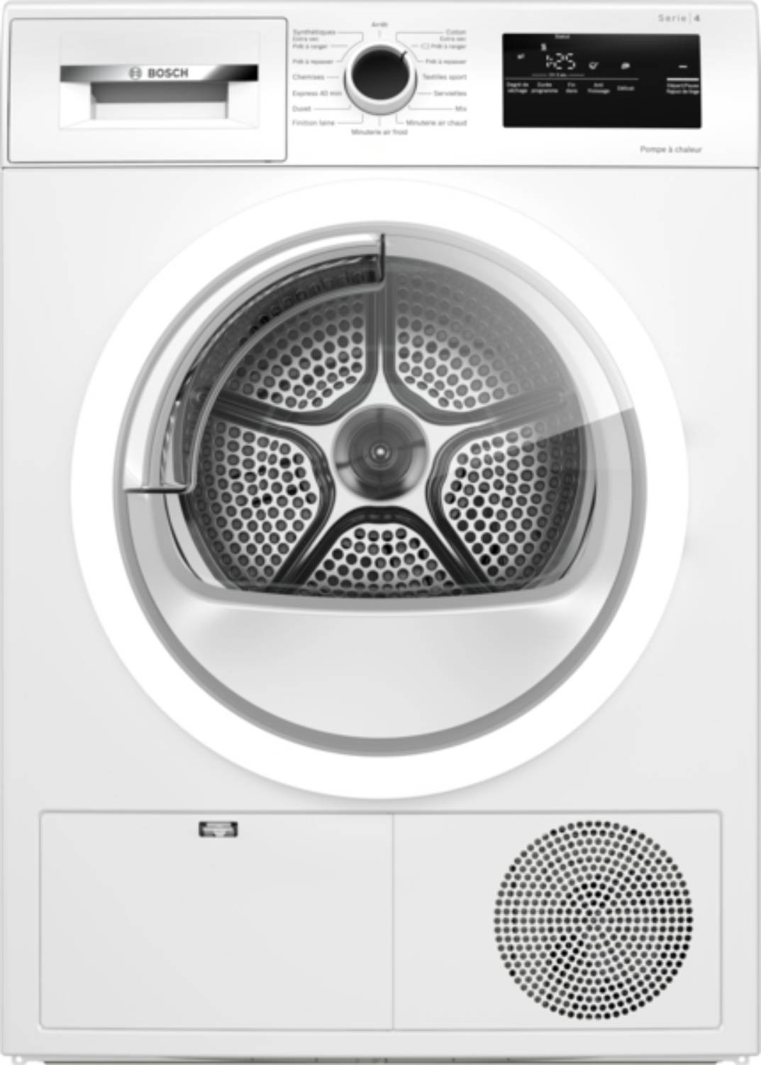 Sèche linge Condensation BOSCH Série 4 Auto Dry Anti Vibration 8kg - WTH83V13FR Sèche linge Condensation BOSCH Série 4 Auto Dry Anti Vibration 8kg - WTH83V13FR