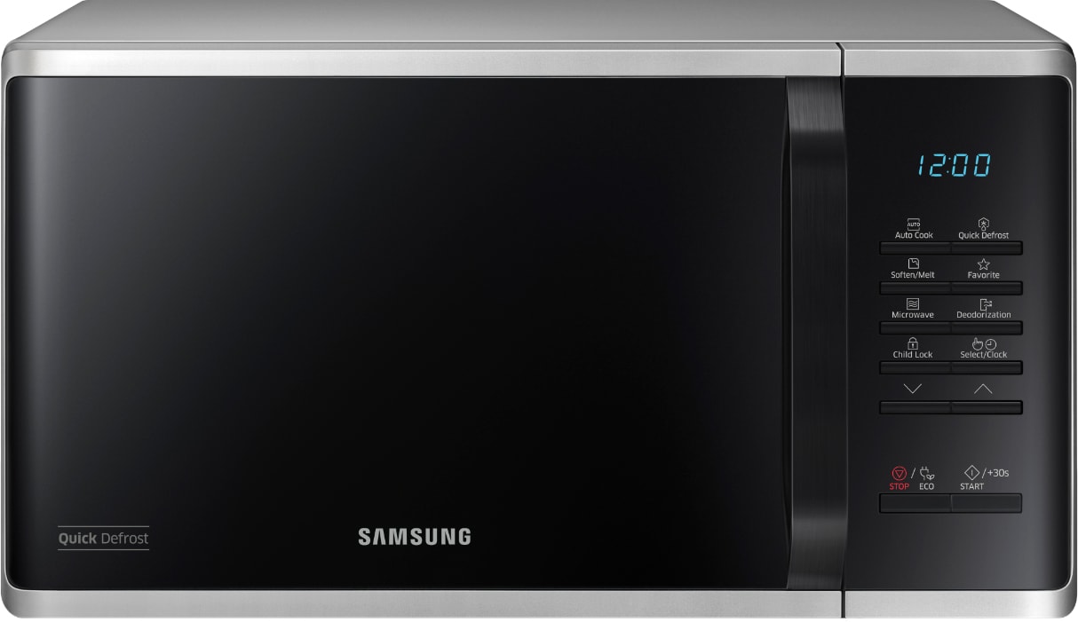 Micro ondes SAMSUNG 1150W 23L Argent MS23K3513ASEF