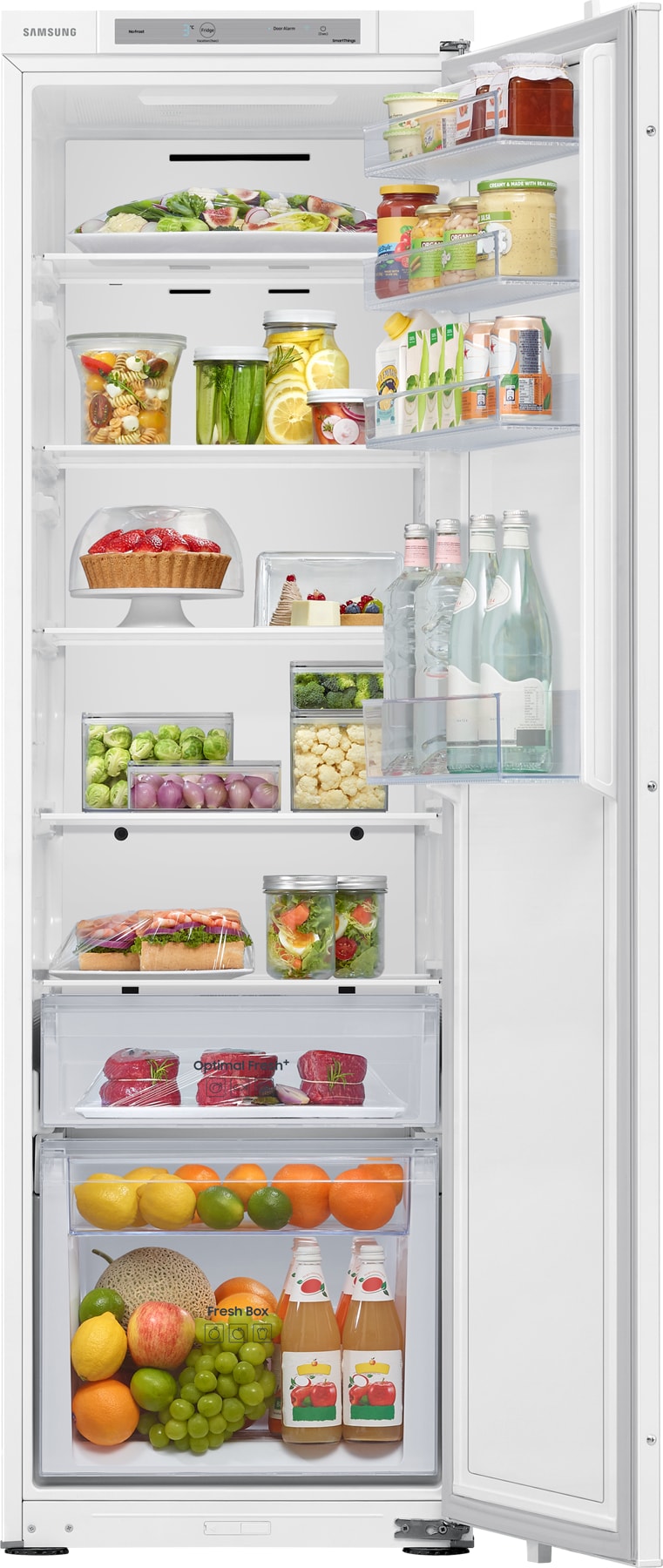 Réfrigérateur encastrable 1 porte SAMSUNG 289L No Frost Blanc - BRR29600EWW