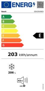 BOSCH Congélateur armoire  - GSV29VWEV