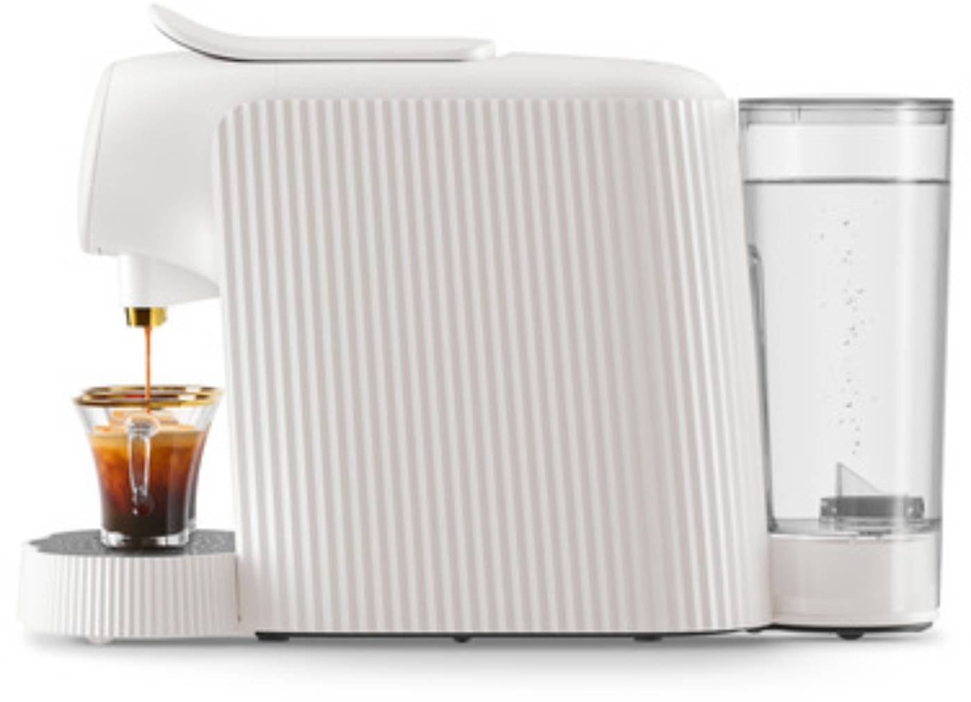 Cafetière à dosette PHILIPS à dosettes, Alessi, Blanc - LM9012/08 Cafetière à dosette PHILIPS à dosettes, Alessi, Blanc - LM9012/08