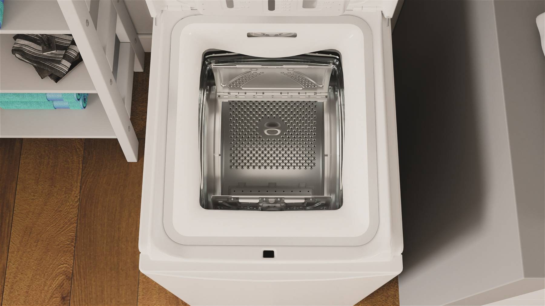 Lave linge Top INDESIT BTWNL60400FR/N 6kg - BTWNL60400FR/N Lave linge Top INDESIT BTWNL60400FR/N 6kg - BTWNL60400FR/N