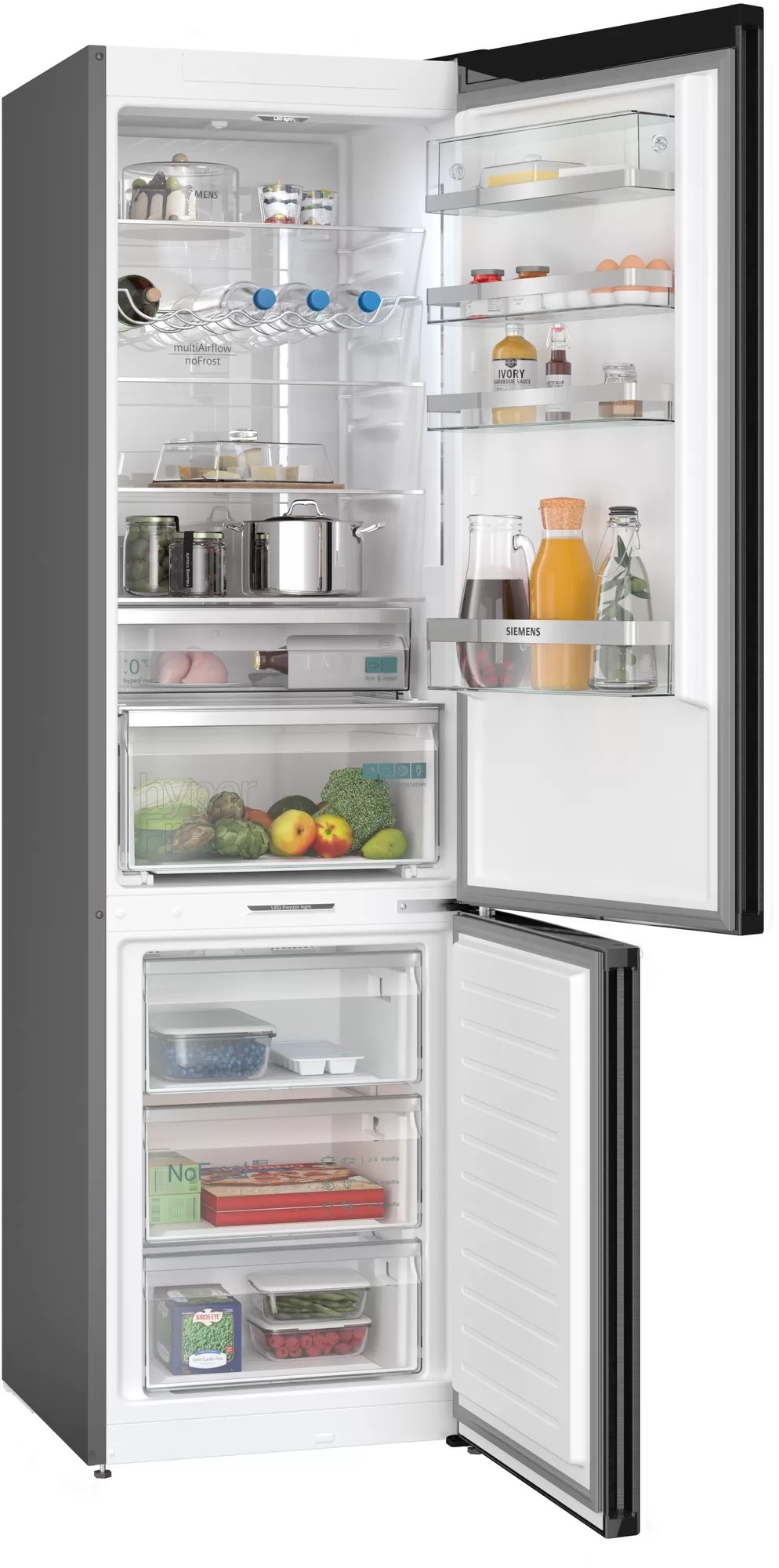 Réfrigérateur congélateur bas SIEMENS IQ500 Twin No Frost 363L Inox - KG39NAXCF Réfrigérateur congélateur bas SIEMENS IQ500 Twin No Frost 363L Inox - KG39NAXCF