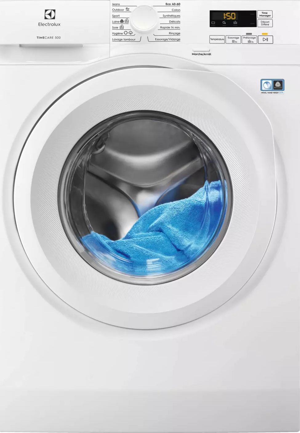 Lave linge Frontal ELECTROLUX 8kg 1200trs/min Blanc EW5F8512AB